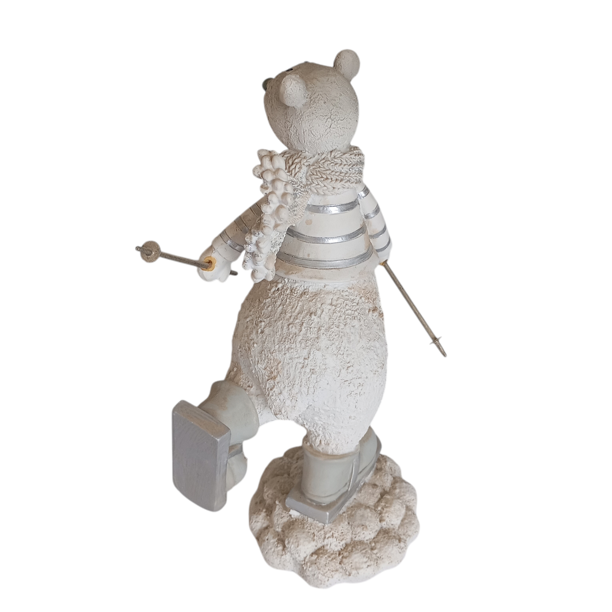 Figurine "ours skieur" - Bon état - Photo 2